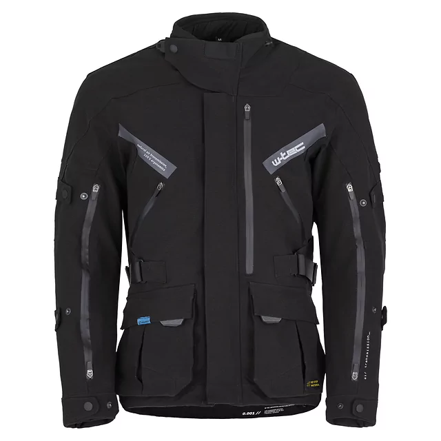 W-TEC Nykolas Motorradjacke - schwarz