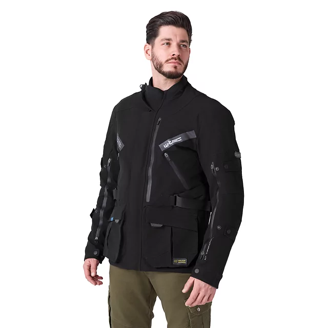 W-TEC Nykolas Motorradjacke - schwarz