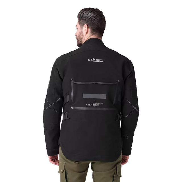W-TEC Nykolas Motorradjacke - schwarz