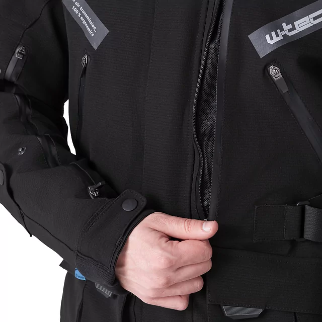 W-TEC Nykolas Motorradjacke - schwarz
