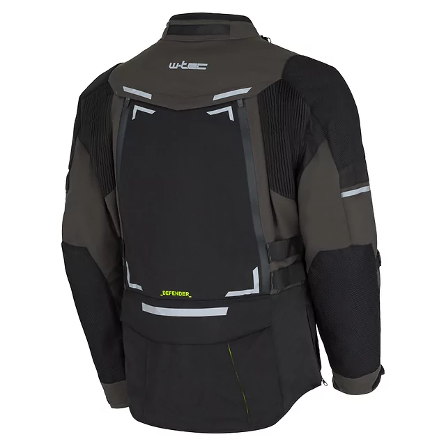 W-TEC Daimick Motorradjacke - schwarz-grau