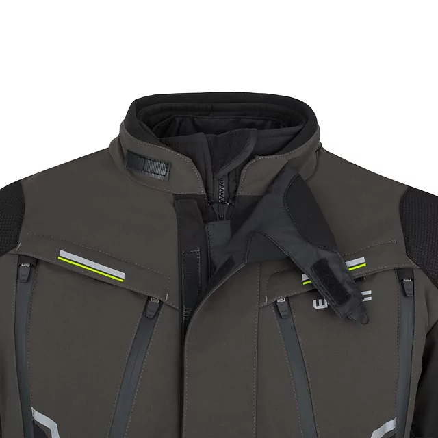 W-TEC Daimick Motorradjacke - schwarz-grau