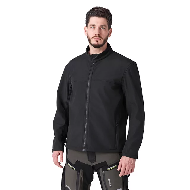 W-TEC Daimick Motorradjacke - schwarz-grau