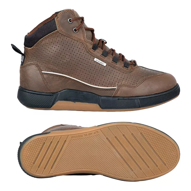 W-TEC Colton Motorradstiefel - braun