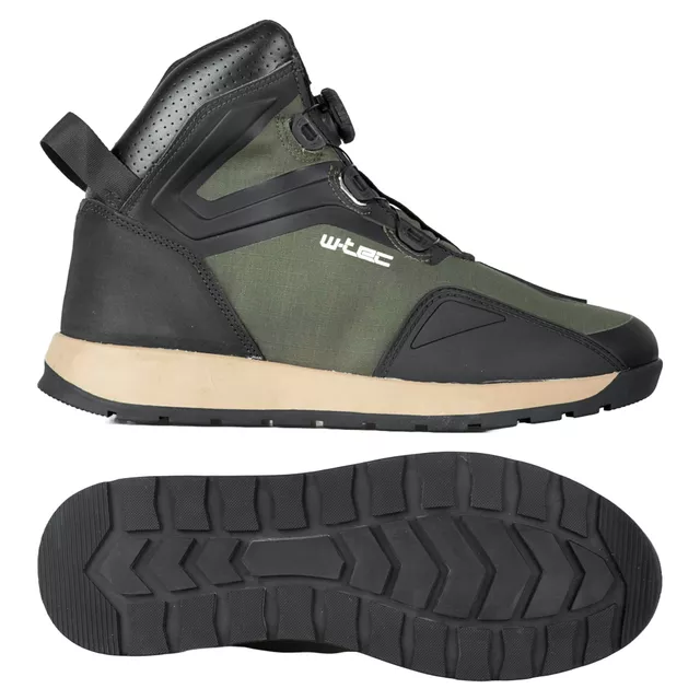 W-TEC Vigger Motorradstiefel - olivgrün