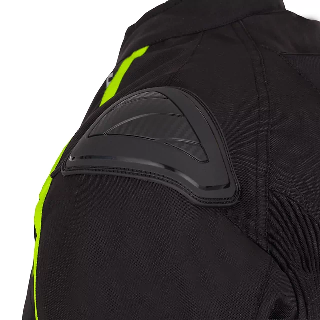 W-TEC Tonkawo Motorradjacke - schwarz-fluo