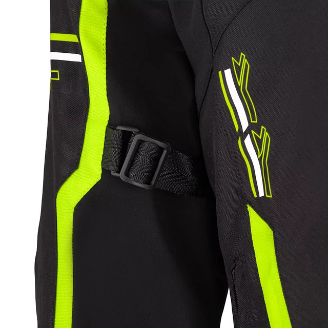 W-TEC Tonkawo Motorradjacke - schwarz-fluo
