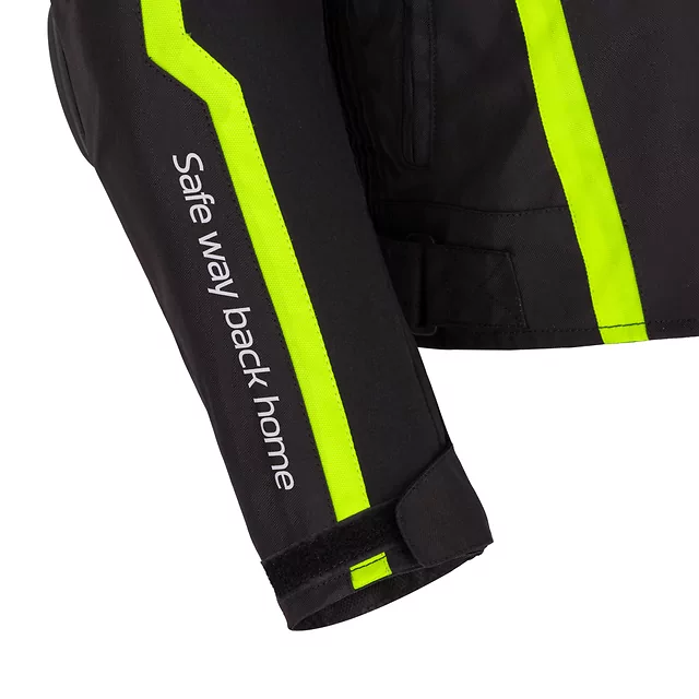 W-TEC Tonkawo Motorradjacke - schwarz-fluo