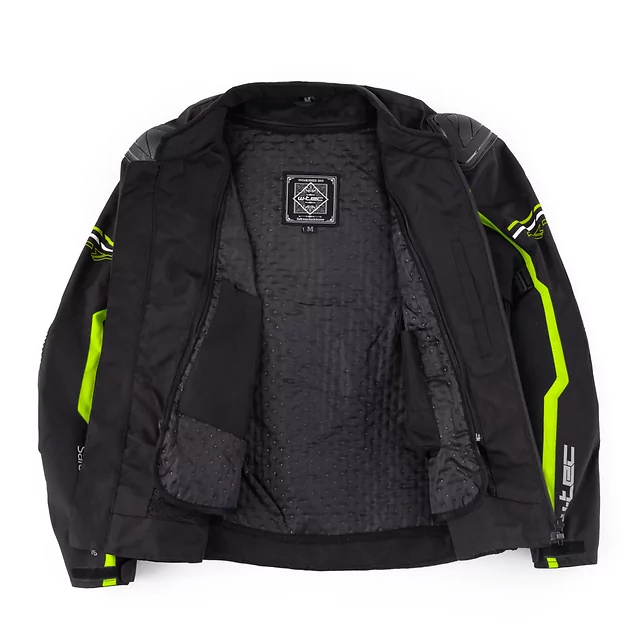 W-TEC Tonkawo Motorradjacke - schwarz-fluo