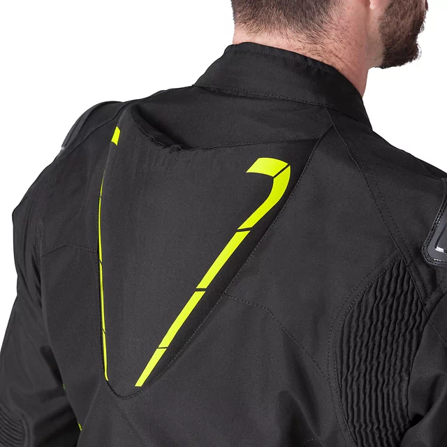 W-TEC Tonkawo Motorradjacke - schwarz-fluo