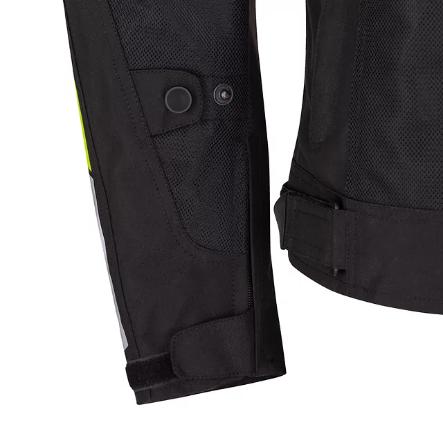 W-TEC Timuco Sommer-Moto-Jacke - schwarz-fluo