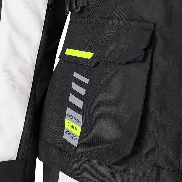 W-TEC Warao Lady Moto Jacke - schwarz-fluo