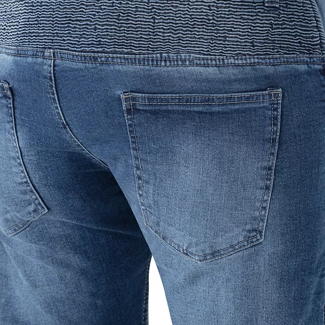 Herren-Moto-Jeans W-TEC Arikaro - blau