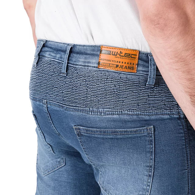 Herren-Moto-Jeans W-TEC Arikaro - blau
