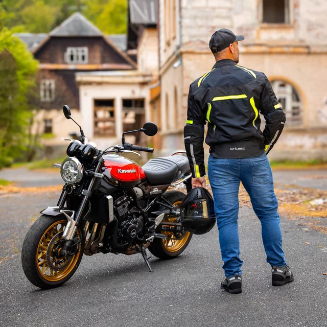 Herren-Moto-Jeans W-TEC Arikaro