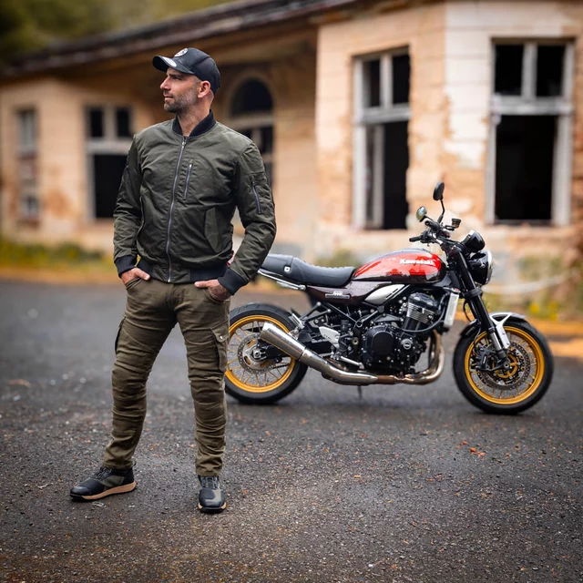 W-TEC Vigger Motorradstiefel - olivgrün