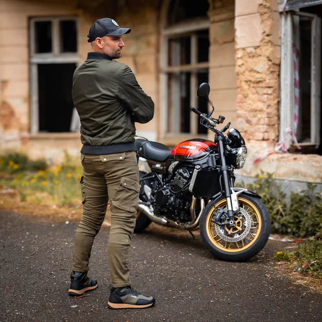 W-TEC Vigger Motorradstiefel - olivgrün
