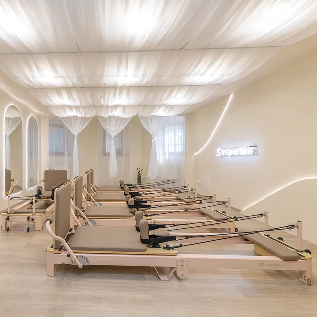 Pilates-Reformer inSPORTline Comfolder EVO - beige