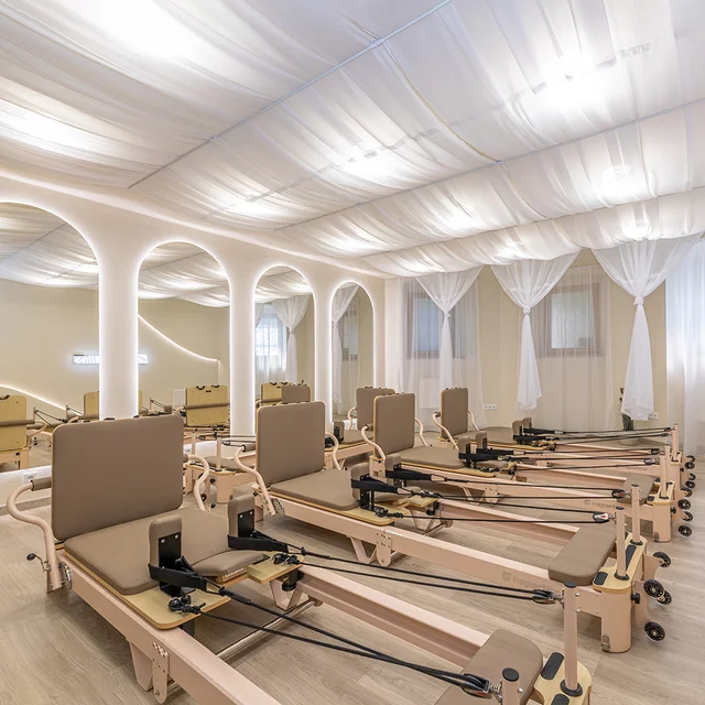 Pilates-Reformer inSPORTline Comfolder EVO - beige