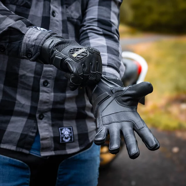 W-TEC Kosor Motorradhandschuhe - rot