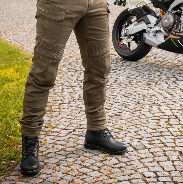 W-TEC Benga Motorradstiefel - schwarz