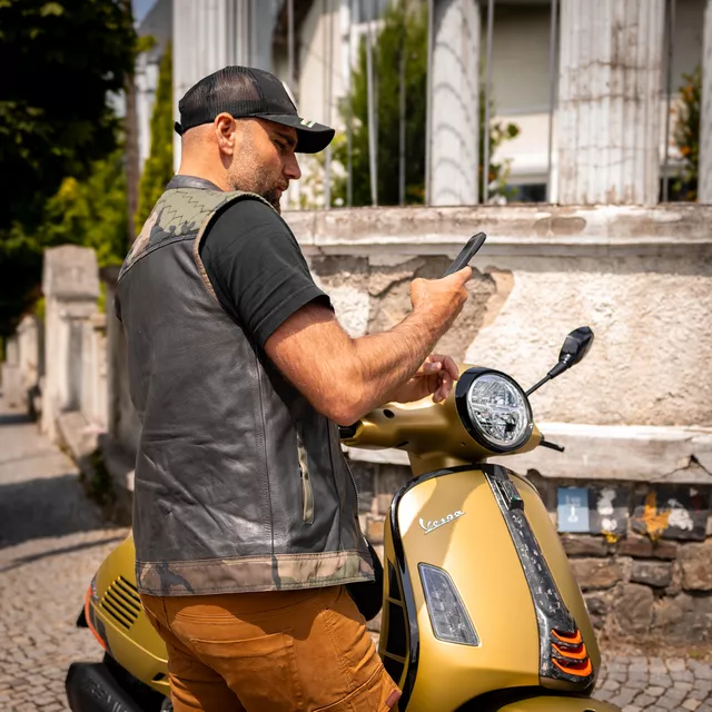 Motorradweste W-TEC Black Heart Regimento