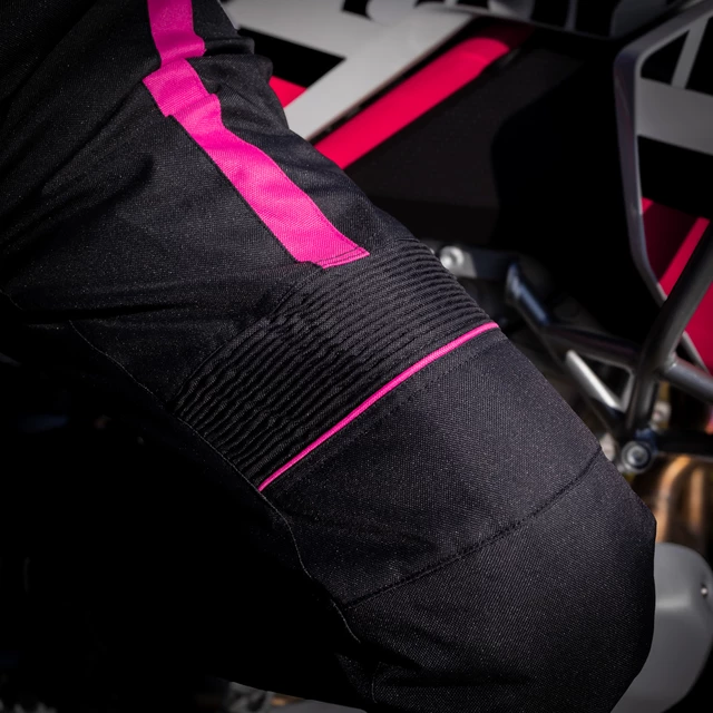 W-TEC Durmanes Damen-Moto-Hose - schwarz-rosa