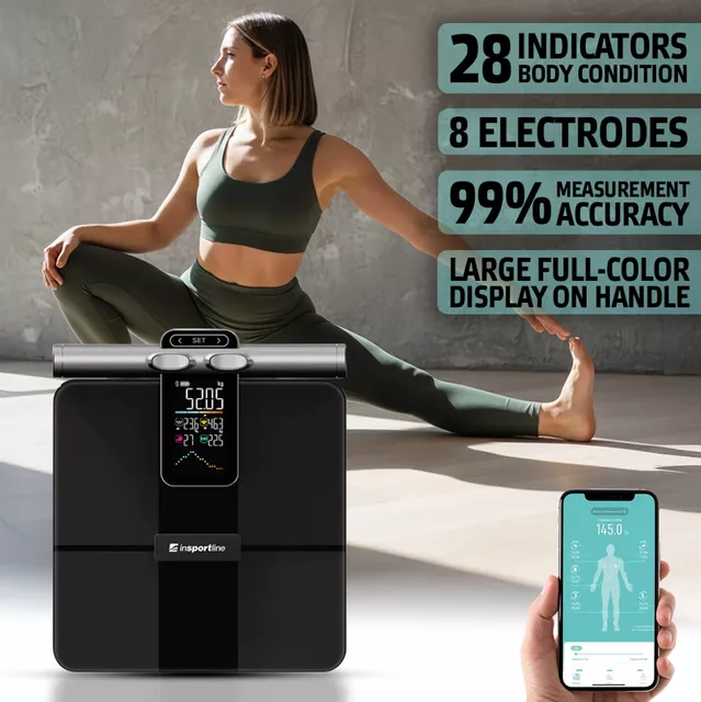 Smart Personenwaage inSPORTline Syncale 200