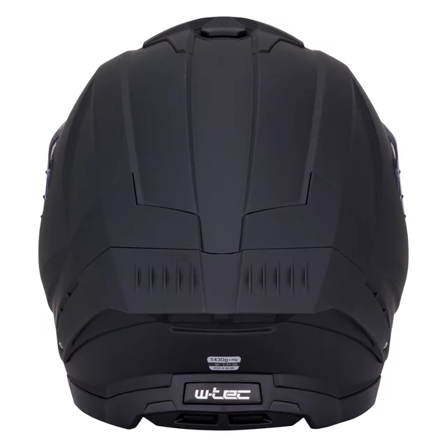 W-TEC Voltik Motorrad-Helm - weiß glänzend