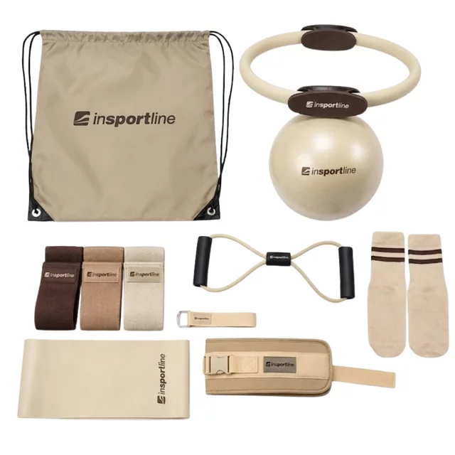 Pilates-Set inSPORTline Sinuata - beige