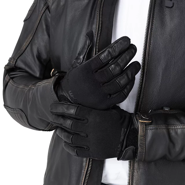 W-TEC Struge Motorradhandschuhe - schwarz