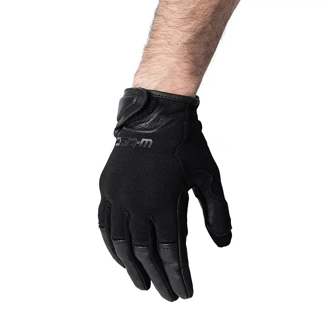 W-TEC Struge Motorradhandschuhe - schwarz