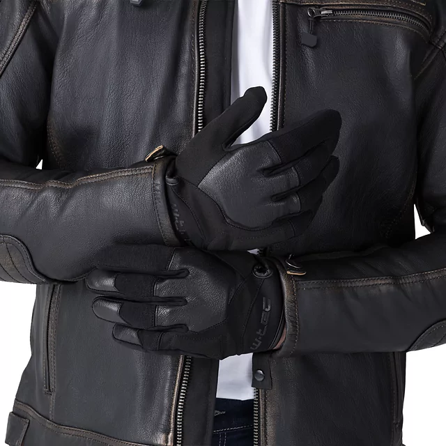 W-TEC Trebizat Motorradhandschuhe - schwarz