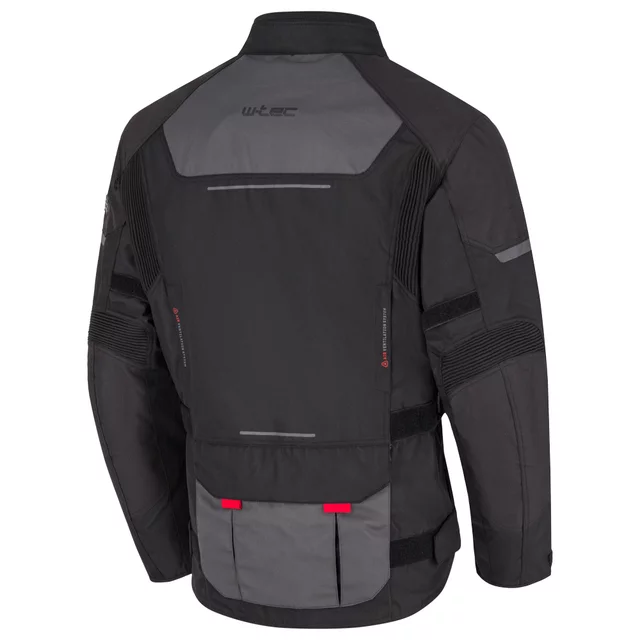W-TEC Xeniaq Motorradjacke für Herren - schwarz-grau