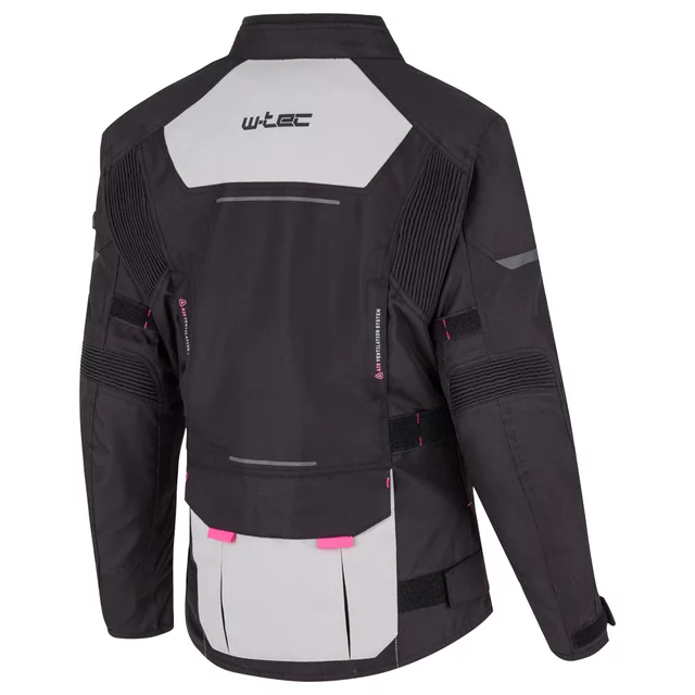 W-TEC Xenia Motorradjacke für Damen - schwarz-grau