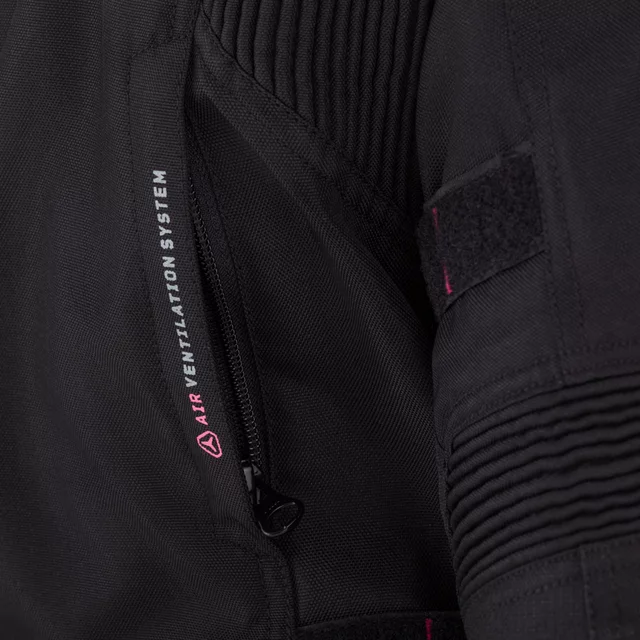W-TEC Xenia Motorradjacke für Damen - schwarz-grau