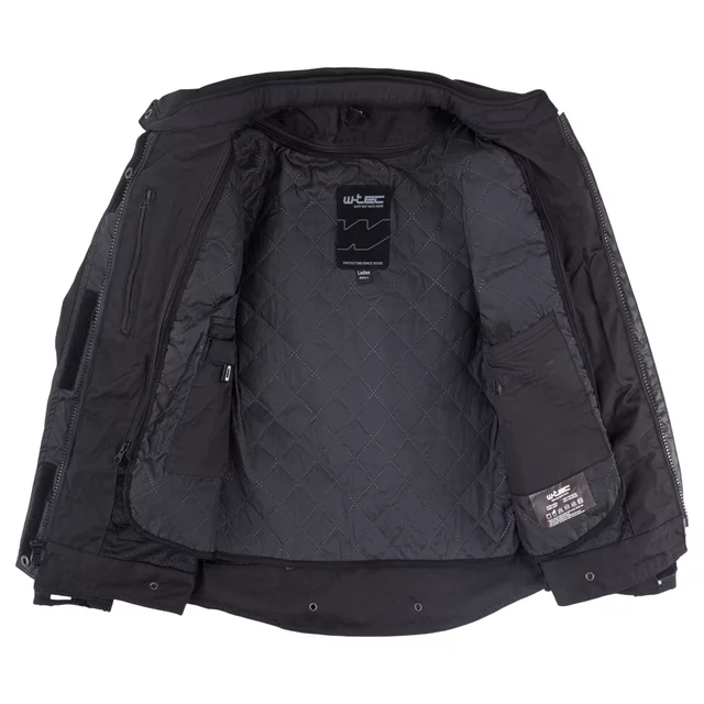W-TEC Xenia Motorradjacke für Damen - schwarz-grau