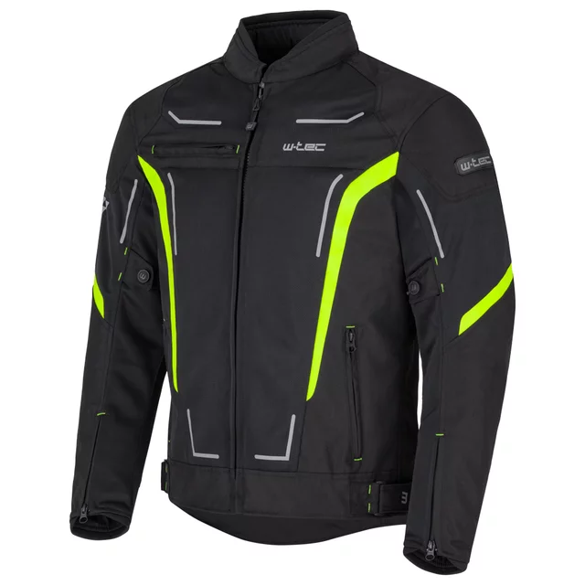 W-TEC Mirelio Herren Sommer-Motojacke - schwarz-fluo