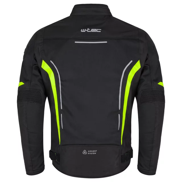 W-TEC Mirelio Herren Sommer-Motojacke - schwarz-fluo