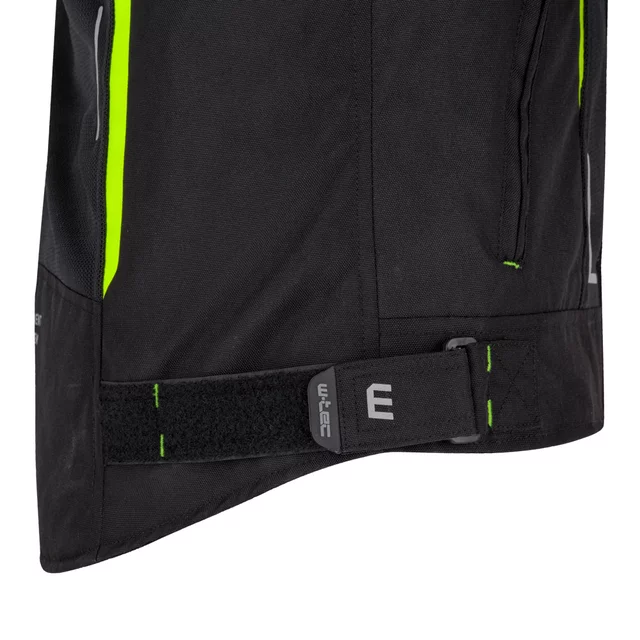 W-TEC Mirelio Herren Sommer-Motojacke - schwarz-fluo