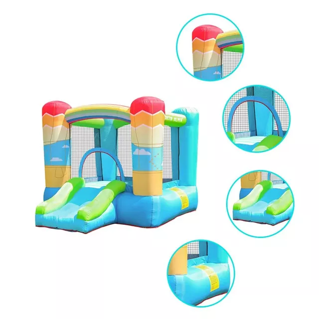 Aufblasbare Burg Doktor Dolphin Ballon 72016