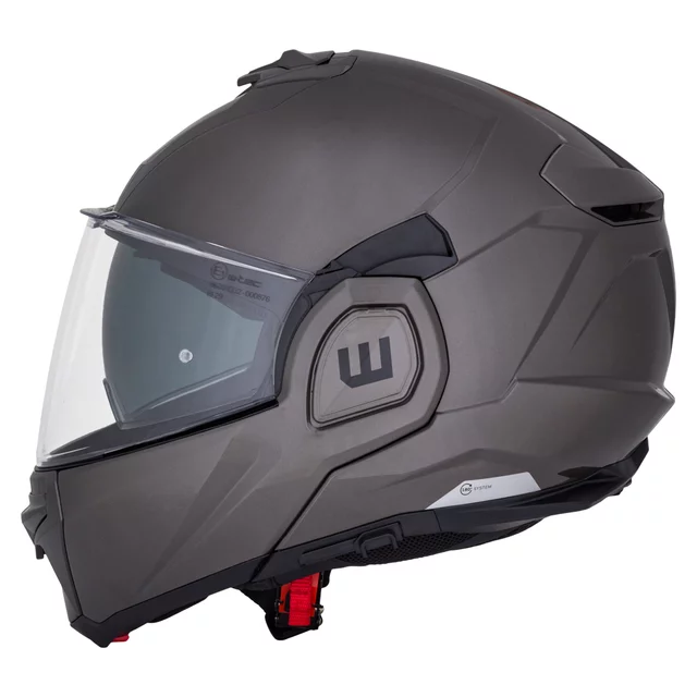 W-TEC Zoroz P/J klappbarer Motorradhelm - Glossy Tricolor