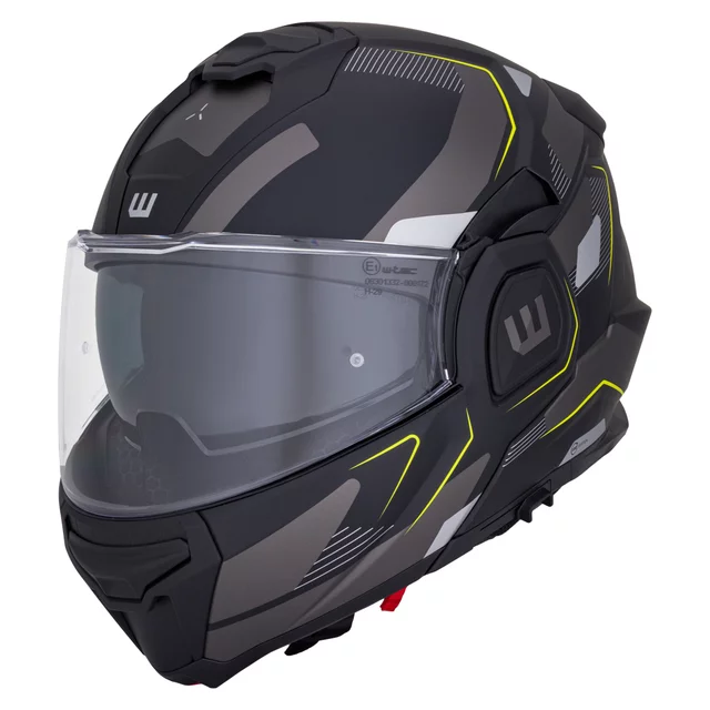 W-TEC Zoroz P/J klappbarer Motorradhelm - Glossy Tricolor