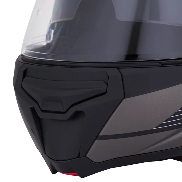 W-TEC Zoroz P/J klappbarer Motorradhelm - Glossy Tricolor