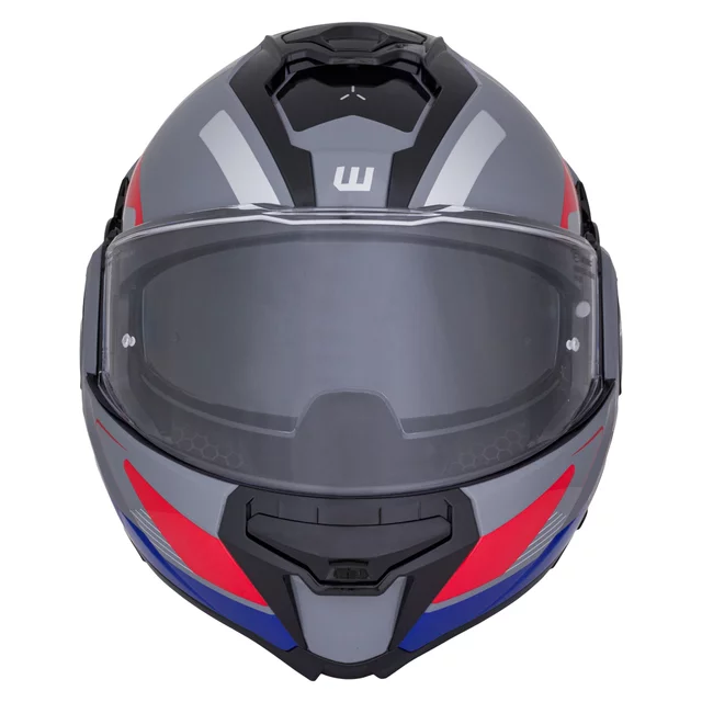 W-TEC Zoroz P/J klappbarer Motorradhelm - Glossy Tricolor