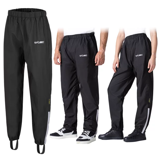 W-TEC Rinstop Motorrad-Regenhose - schwarz