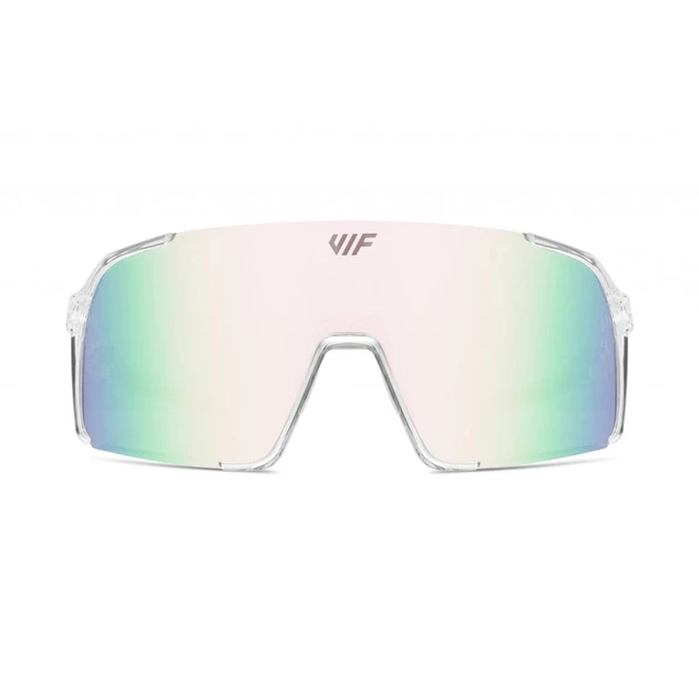 Photochromatische Sonnenbrille VIF One Transparent und Rose Pink
