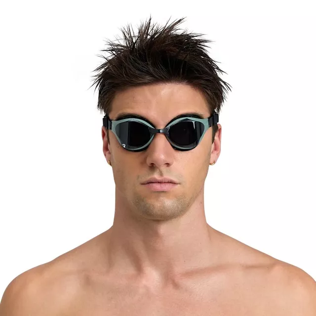 Arena Air Bold Swipe Schwimmbrille - klar-weiß-schwarz
