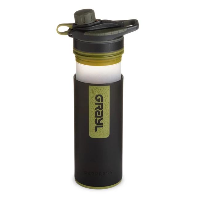 Grayl Geopress Purifier Filterflasche - Coyote Amber