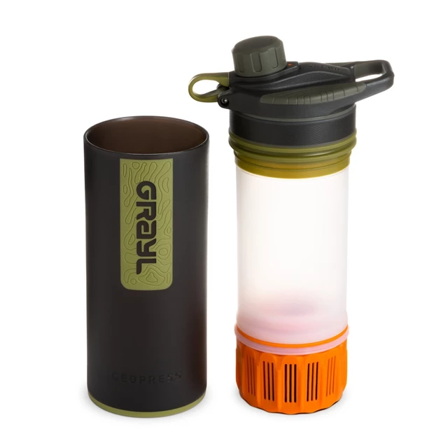 Grayl Geopress Purifier Filterflasche - Coyote Amber